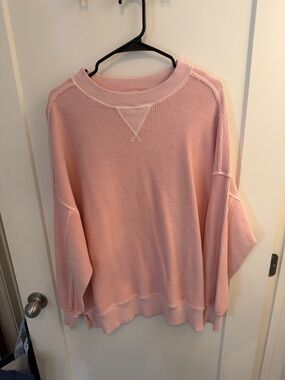 Aerie oversized crew neck